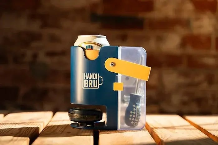 HandiBru hits the market, developed with 52Launch’s product development services.
